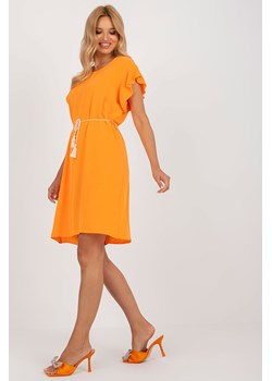 Pomarańczowa letnia sukienka damska ze sklepu 5.10.15 w kategorii Sukienki - zdjęcie 169697575