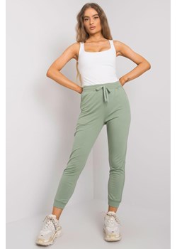 Spodnie dresowe joggery zielone ze sklepu 5.10.15 w kategorii Spodnie damskie - zdjęcie 169697667
