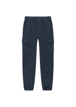 Niebieskie spodnie bojówki dla chłopca ze sklepu 5.10.15 w kategorii Spodnie chłopięce - zdjęcie 169697695
