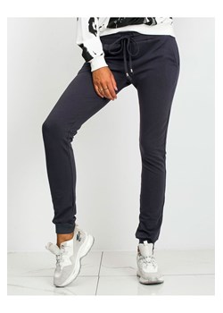 Spodnie dresowe damskie - grafitowe ze sklepu 5.10.15 w kategorii Spodnie damskie - zdjęcie 169697758