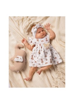 Sukienko-body bawełniane dziewczęce, z krótkim rękawem Bunia ze sklepu 5.10.15 w kategorii Body niemowlęce - zdjęcie 169697796