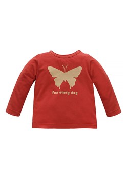 Bluzka z długim rękawem niemowlęca Imagine czerwona ze sklepu 5.10.15 w kategorii Kaftaniki i bluzki - zdjęcie 169697818