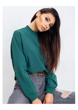 Bluza dresowa damska - zielona ze sklepu 5.10.15 w kategorii Bluzy damskie - zdjęcie 169698099