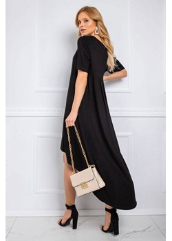 Sukienka o asymetrycznym kroju - czarna ze sklepu 5.10.15 w kategorii Sukienki - zdjęcie 169698316
