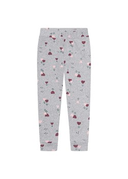 Szare legginsy dla dziewczynki we wzory ze sklepu 5.10.15 w kategorii Spodnie dziewczęce - zdjęcie 169698355