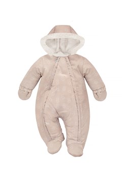 Kombinezon niemowlęcy zimowy beżowy ze sklepu 5.10.15 w kategorii Kombinezony i kurtki - zdjęcie 169698479
