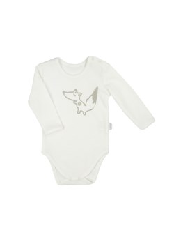 Body bawełniane z długim rękawem Fox Club ze sklepu 5.10.15 w kategorii Body niemowlęce - zdjęcie 169698895