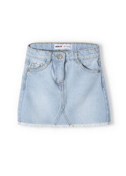 Jeansowa spódniczka krótka jasnoniebieska dla niemowlaka ze sklepu 5.10.15 w kategorii Spódnice - zdjęcie 169699165