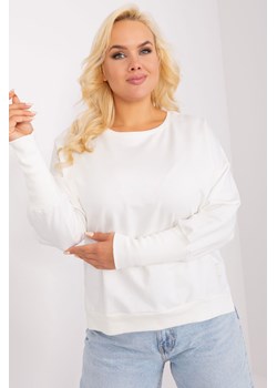 Bluzka plus size bawełniana ecru ze sklepu 5.10.15 w kategorii Bluzki damskie - zdjęcie 169699207
