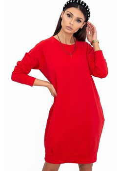 Czerwona sukienka Cristine ze sklepu 5.10.15 w kategorii Sukienki - zdjęcie 169699559