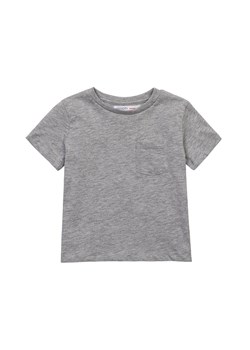 Szary t-shirt dla niemowlaka z kieszonką ze sklepu 5.10.15 w kategorii Koszulki niemowlęce - zdjęcie 169700085