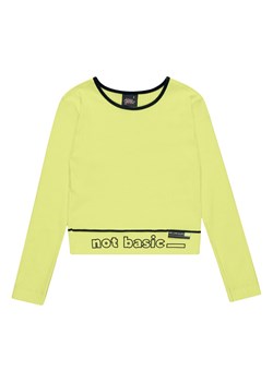Żółta bluzka dla dziewczynki ze sklepu 5.10.15 w kategorii Bluzki dziewczęce - zdjęcie 169700758