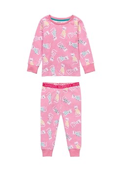 Różowa pidżama niemowlęca z długim rękawem- Kotki ze sklepu 5.10.15 w kategorii Piżamy dziecięce - zdjęcie 169700895