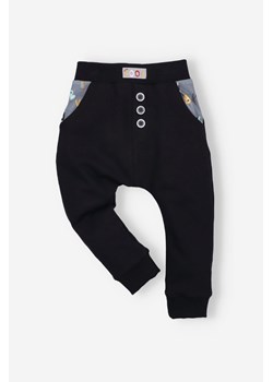Spodnie niemowlęce z bawełny organicznej dla chłopca ze sklepu 5.10.15 w kategorii Spodnie i półśpiochy - zdjęcie 169700977