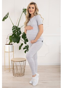 Legginsy ciążowe Gaja z zakładką pod brzuchem ze sklepu 5.10.15 w kategorii Spodnie ciążowe - zdjęcie 169701038