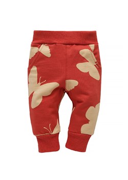 Bawełniane spodnie dziewczęce Imagine czerwone ze sklepu 5.10.15 w kategorii Spodnie i półśpiochy - zdjęcie 169701116