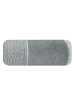 Jasnoszary ręcznik 50x90 cm z ozdobnym pasem ze sklepu 5.10.15 w kategorii Ręczniki - zdjęcie 169701175