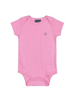 Gładkie bawełniane body niemowlęce z krótkim rękawem ze sklepu 5.10.15 w kategorii Body niemowlęce - zdjęcie 169701356