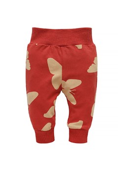 Legginsy dla dziewczynki dzianinowe Imagine czerwone ze sklepu 5.10.15 w kategorii Spodnie dziewczęce - zdjęcie 169701409