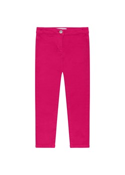 Fuksjowe spodnie dziewczęce z tkaniny ze sklepu 5.10.15 w kategorii Spodnie dziewczęce - zdjęcie 169701678