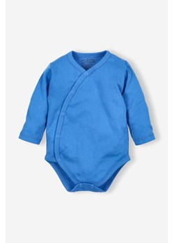 Body niemowlęce z bawełny organicznej - niebieskie ze sklepu 5.10.15 w kategorii Body niemowlęce - zdjęcie 169701717