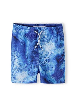 Niebieskie szorty kąpielowe dla chłopca z nadrukiem wody ze sklepu 5.10.15 w kategorii Kąpielówki chłopięce - zdjęcie 169702316