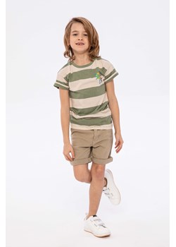 T-shirt dla chłopca bawełniany w paski ze sklepu 5.10.15 w kategorii T-shirty chłopięce - zdjęcie 169702325