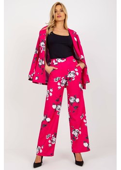 Fuksjowe
szerokie materiałowe spodnie w róże
od garnituru ze sklepu 5.10.15 w kategorii Spodnie damskie - zdjęcie 169702445