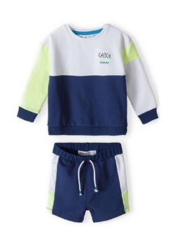 Komplet niemowlęcy dresowy- bluza + szorty ze sklepu 5.10.15 w kategorii Dresy dla niemowlaka - zdjęcie 169702907