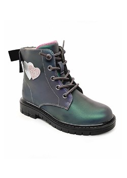 Buty przejściowe dziewczęce ocieplane niebieskie Weestep ze sklepu 5.10.15 w kategorii Buty zimowe dziecięce - zdjęcie 169702967