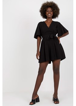 Czarny damski kombinezon na lato RUE PARIS ze sklepu 5.10.15 w kategorii Kombinezony damskie - zdjęcie 169703028