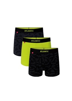 Bokserki męskie kolorowe Atlantic 3szt ze sklepu 5.10.15 w kategorii Majtki męskie - zdjęcie 169703079