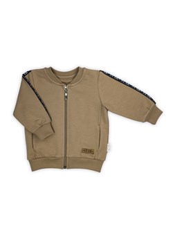 Bluza dresowa bomberka - brązowa ze sklepu 5.10.15 w kategorii Bluzy i swetry - zdjęcie 169703385