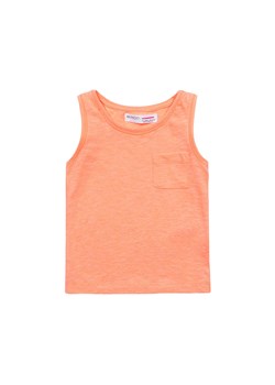 Pomarańczowa koszulka na ramiączkach dla chłopca ze sklepu 5.10.15 w kategorii T-shirty chłopięce - zdjęcie 169703438