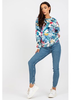 Bluza damska z tropikalnym nadrukiem ze sklepu 5.10.15 w kategorii Bluzy damskie - zdjęcie 169703516