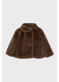 Płaszcz dziewczęcy - brązowy ze sklepu 5.10.15 w kategorii Płaszcze dziewczęce - zdjęcie 169703608