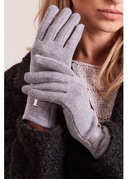 Klasyczne rękawiczki szare L/XL ze sklepu 5.10.15 w kategorii Rękawiczki damskie - zdjęcie 169703635