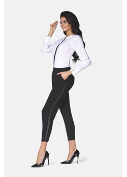 Spodnie damskie materiałowe czarne 200 den ze sklepu 5.10.15 w kategorii Spodnie damskie - zdjęcie 169703976