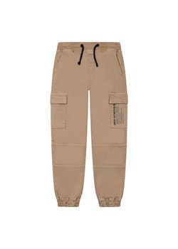 Beżowe spodnie chłopięce - bojówki ze sklepu 5.10.15 w kategorii Spodnie chłopięce - zdjęcie 169704086