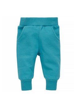 Spodnie dresowe niemowlęce zielone ze sklepu 5.10.15 w kategorii Spodnie i półśpiochy - zdjęcie 169704749