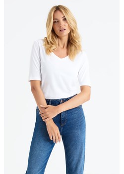 Koszulka damska biała ze sklepu 5.10.15 w kategorii Bluzki damskie - zdjęcie 169704909