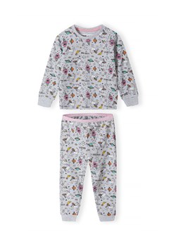 Piżama z długim rękawem i kolorowym nadrukiem dla dziewczynki ze sklepu 5.10.15 w kategorii Piżamy dziecięce - zdjęcie 169704958