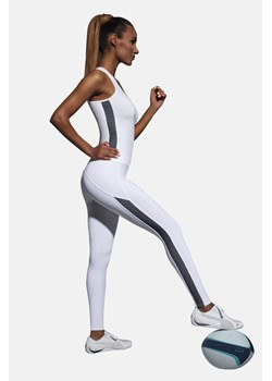 Legginsy sportowe damskie białe ze sklepu 5.10.15 w kategorii Spodnie damskie - zdjęcie 169705049