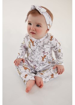 Bawełniany pajac dla niemowlaka w pieski ze sklepu 5.10.15 w kategorii Pajacyki - zdjęcie 169705266