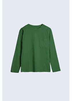 Bluzka z kieszonką i długim rękawem - zielona - unisex - Limited Edition ze sklepu 5.10.15 w kategorii T-shirty chłopięce - zdjęcie 169705299