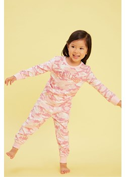 Piżama dziewczęca różowa w moro ze sklepu 5.10.15 w kategorii Piżamy dziecięce - zdjęcie 169705405