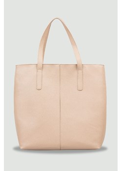 Greenpoint torebka damska typu shopper beżowa ze sklepu 5.10.15 w kategorii Torby Shopper bag - zdjęcie 169705468
