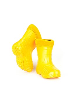 Kalosze dziecięce ocieplane- żółte ze sklepu 5.10.15 w kategorii Kalosze dziecięce - zdjęcie 169706085