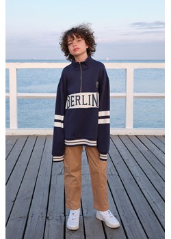 Bluza dresowa granatowa - Berlin - Limited Edition ze sklepu 5.10.15 w kategorii Bluzy chłopięce - zdjęcie 169706226