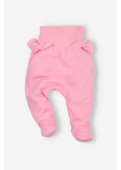 Półśpiochy niemowlęce z bawełny organicznej dla dziewczynki ze sklepu 5.10.15 w kategorii Spodnie i półśpiochy - zdjęcie 169706337